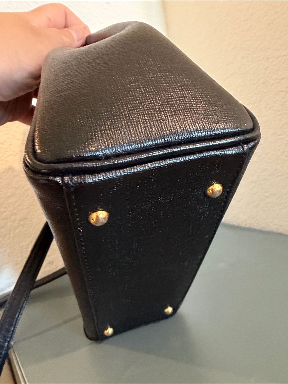 Givenchy 2-Way Saffiano Leather Crossbody Bag - Picture 17 of 17